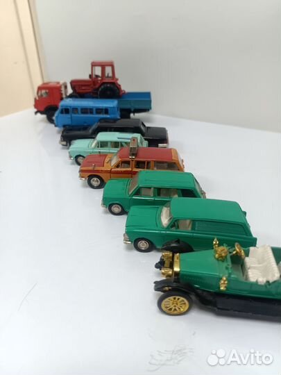 Модельки машин СССР 1:43