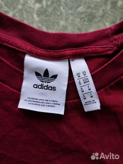 Футболка Adidas Originals (М) 3 полоски