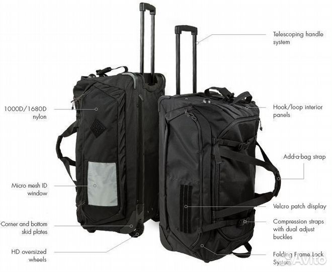 First Tactical Specialist Rolling Duffle