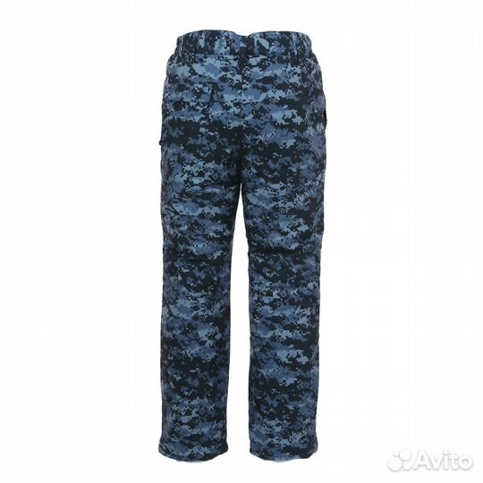 Брюки утепленные гвардия точка синяя