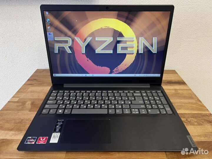 2022 Lenovo 8 ядер Ryzen 5-3500 8Gb SSD+1000Gb FHD