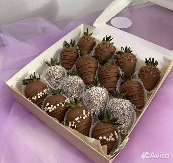 Клубника в шоколаде