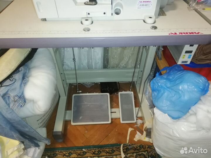Плоскошовная машина для окантовки Aurora A-500-02D