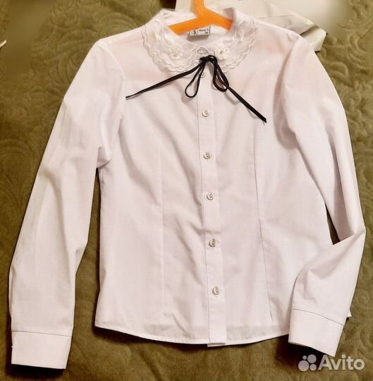 Блузка школьная 140