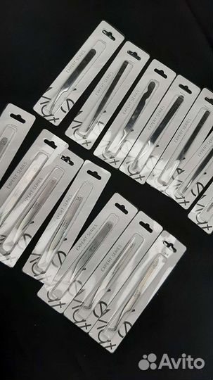 Пинцет для наращивания ресниц