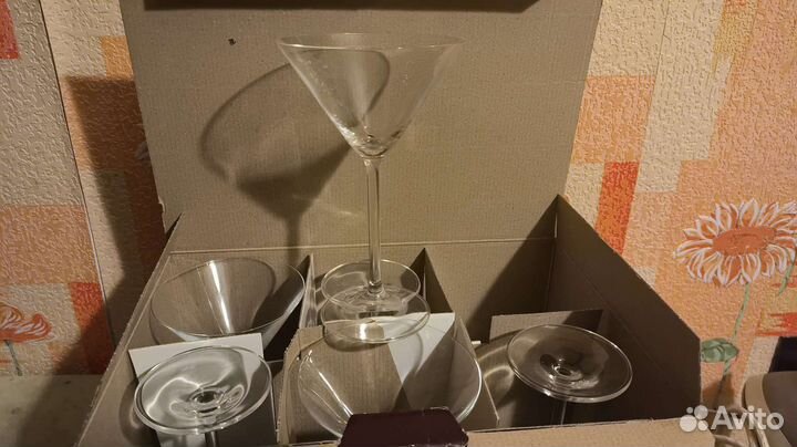 Набор бокалов для мартини Bohemia Maxima 6шт 210мл