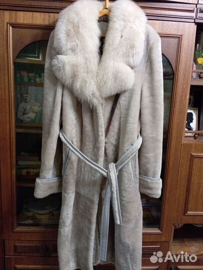 Шуба мутоновая 48 50 женская