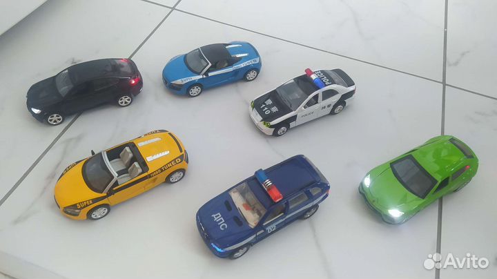 Детские машинки игрушки металлические