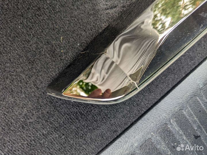 Планка над номером, Lexus LX (Black vision), 20г