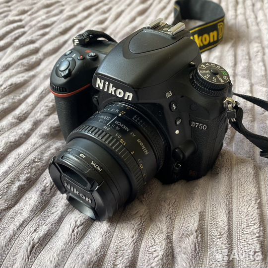Зеркальный фотоаппарат nikon d750 + 50mm 1.8