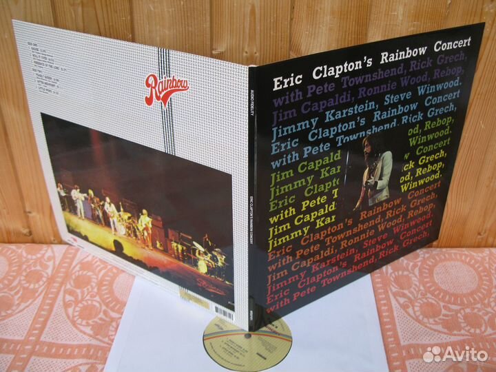 Eric Clapton Roy Buchanan LP винил
