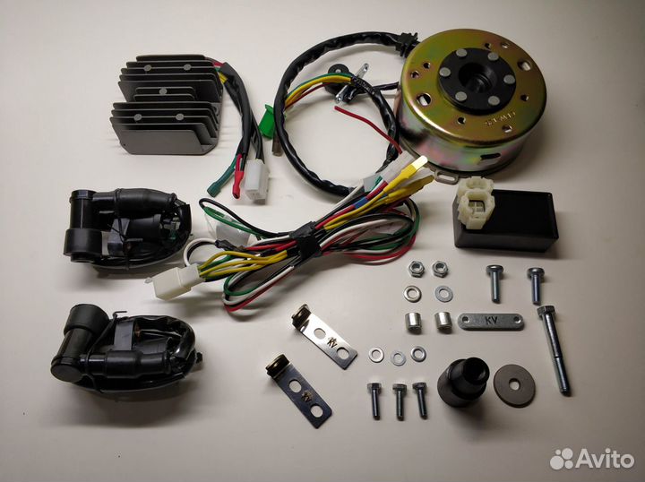 Зажигание на Иж/Ява работает без акб CDI