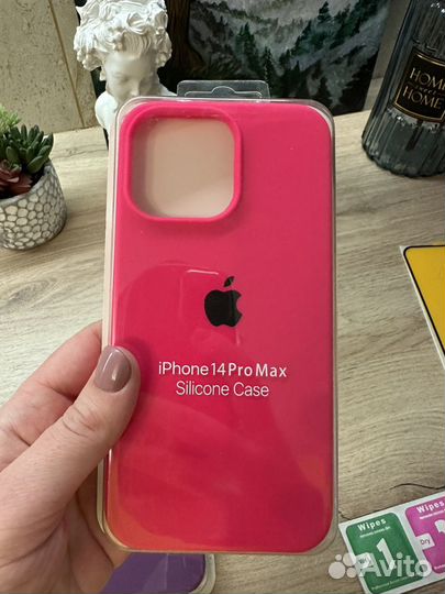 Новый Чехол на iPhone 14 pro max со стеклом