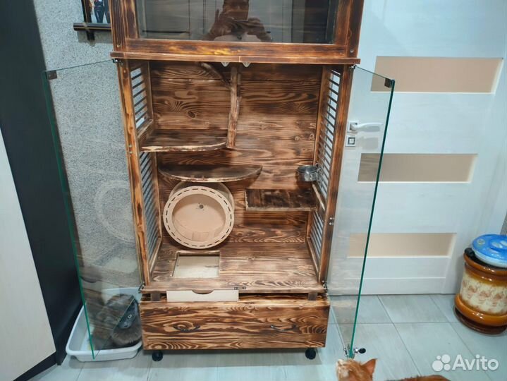 Витрина для шиншилл бу