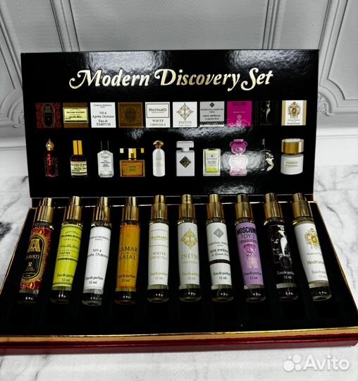 Парфюмерный набор modern discovery SET 10 В 1