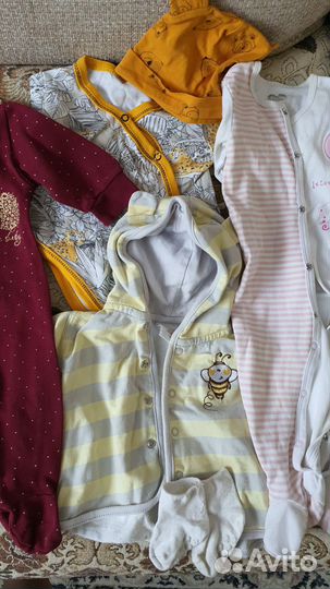 Вещи пакетом на девочку до от 3 мес до 1 года