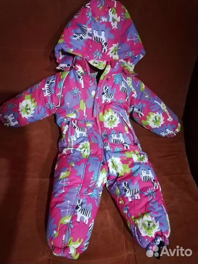 Детский зимний комбинезон на девочку
