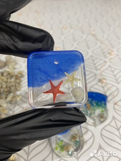 Брелки из эпоксидной смолы