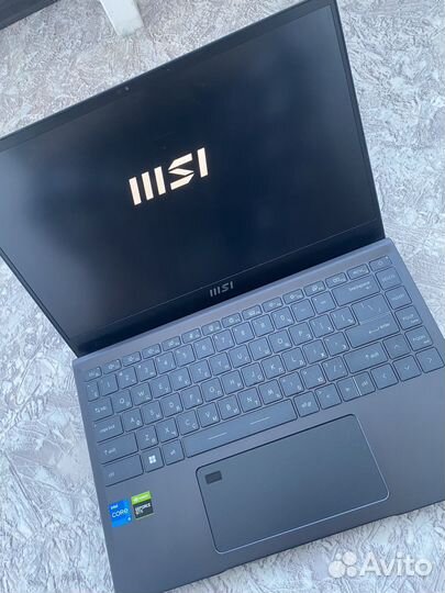 14” Ультрабук MSI Prestige 14 A12SC-246RU серый