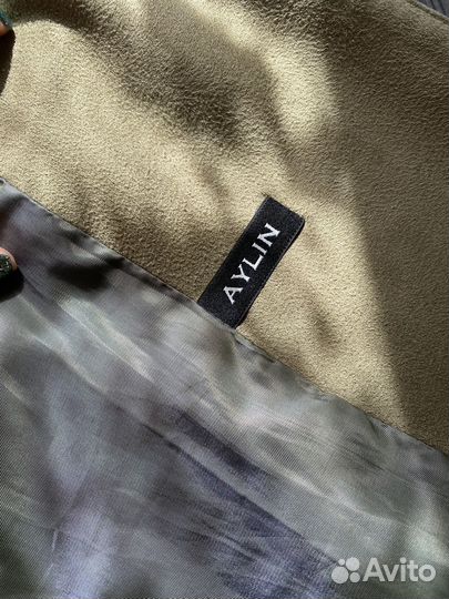 Замшевое пальто aylin stories M