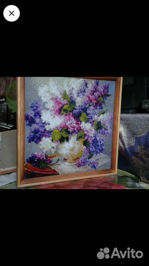 Картина из алмазной мозаики готовая