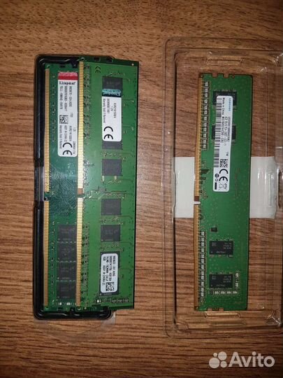 Остатки озу DDR2 DDR3 DDR4