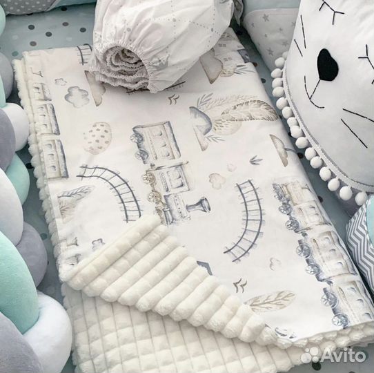 Плед детский новый