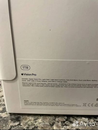Apple vision pro 1 tb