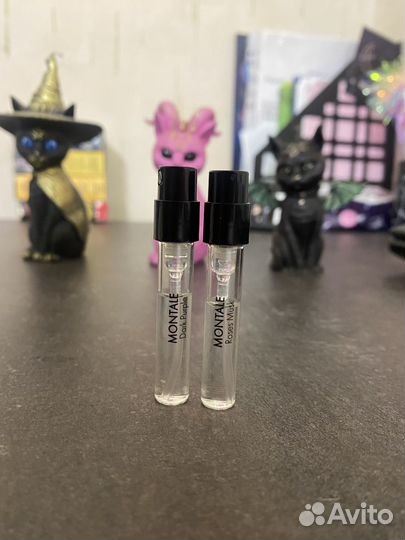 Сэпл духов montale roses musk