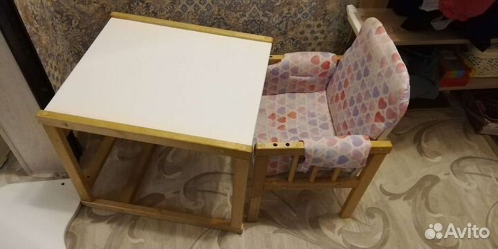 Стульчик для кормления трансформер