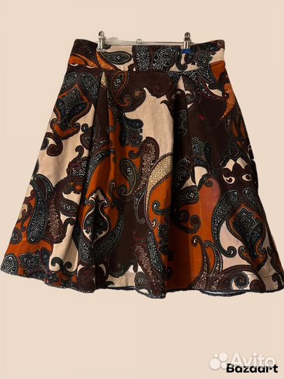 Юбка бархат 48