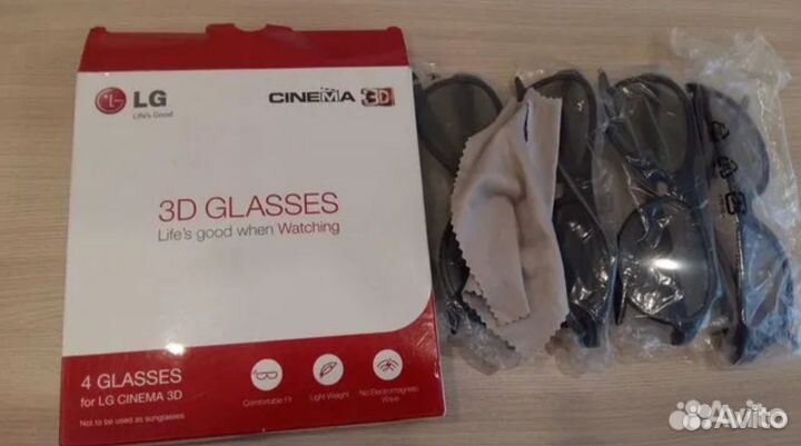 3D очки для LG телевизоров (новые)