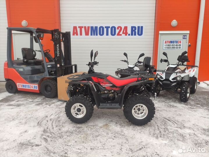 Квадроцикл Линхай - Ямаха Z200 Black