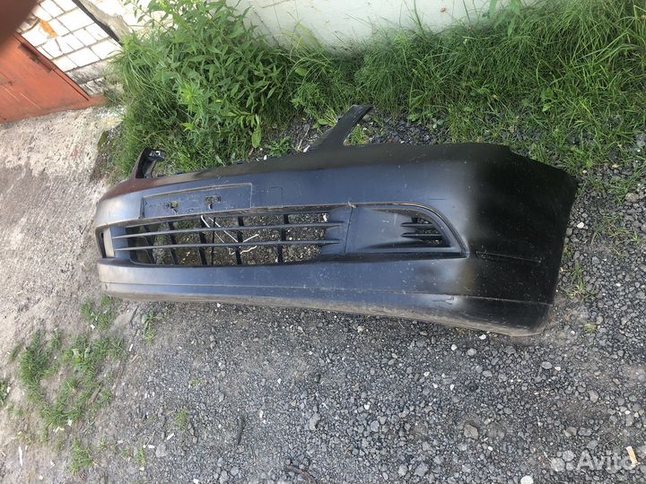 Бампер и решетка радиатора ниссан теана