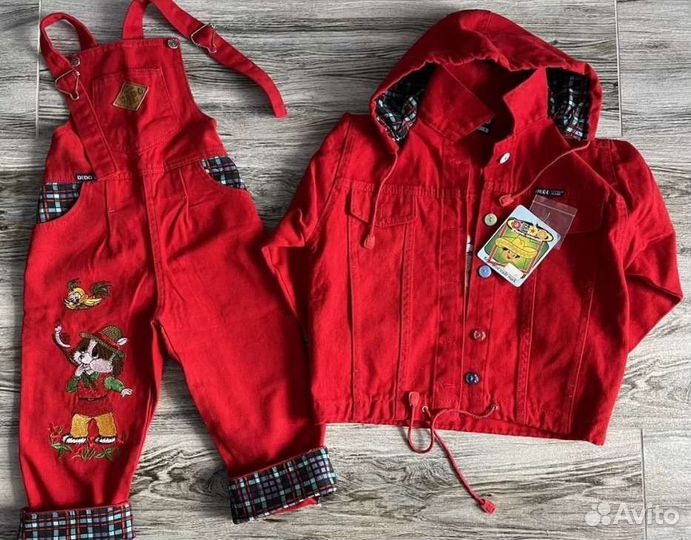 Костюм детский вельветовый