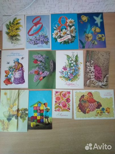 Открытки,конверты