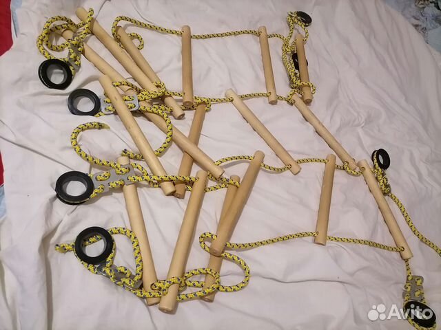 Набор для шведской стенки. Лестница - сетка купить в Перми | Хобби и ...