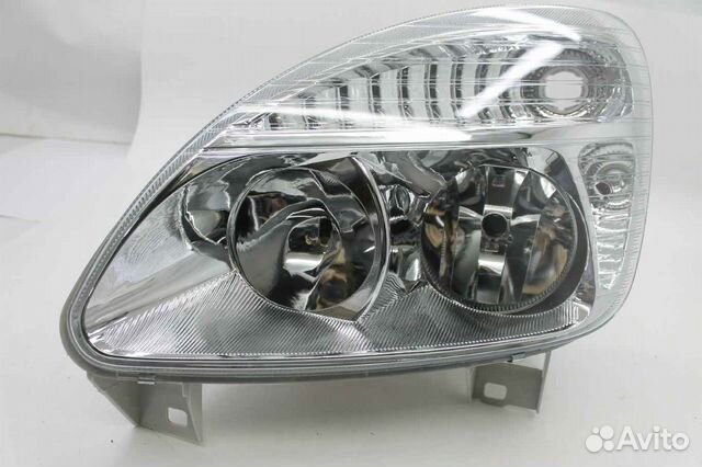 Фара ГАЗель левая с 2003 г.в. (рассеив. стекло) бе