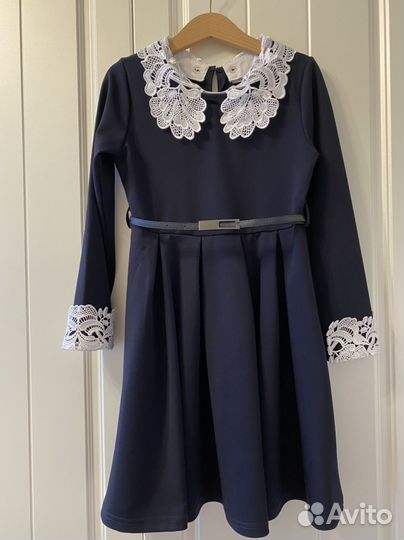 Школьная форма для девочки 122-128 синяя