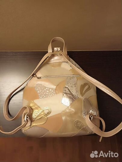 Рюкзак женский кожаный