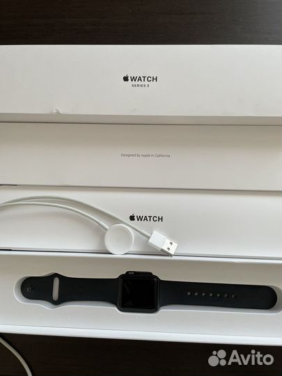 Часы apple watch 3, 38 mm