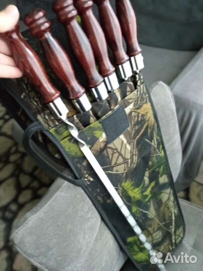 Набор шампуров в чехле