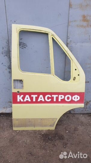 Передняя правая дверь. Fiat Ducato Sollers 2011