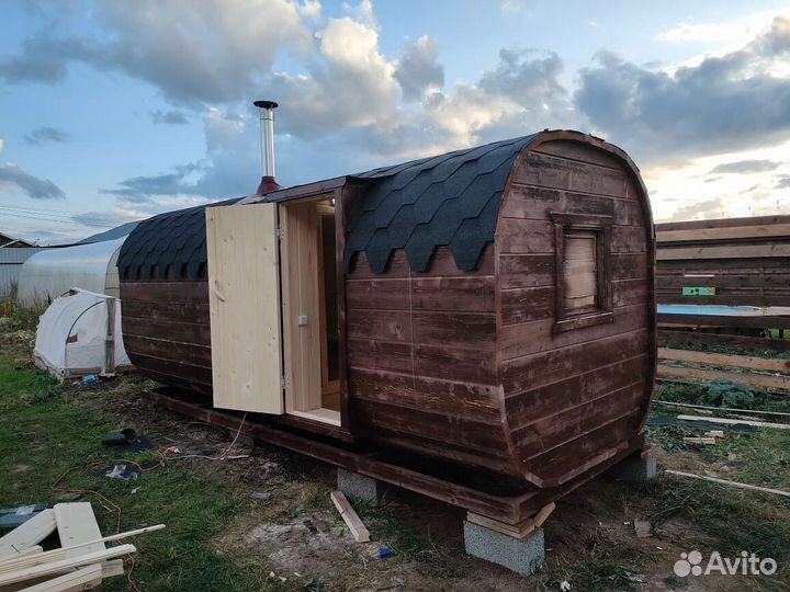 Бани-бочки с доставкой