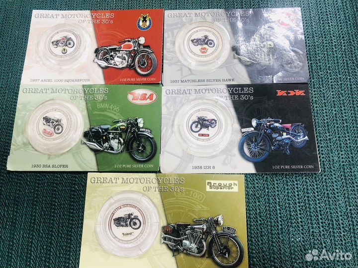 Серебряные монеты серии 