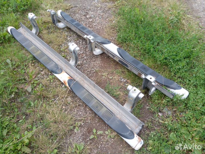 Подножки Pajero Sport 2012