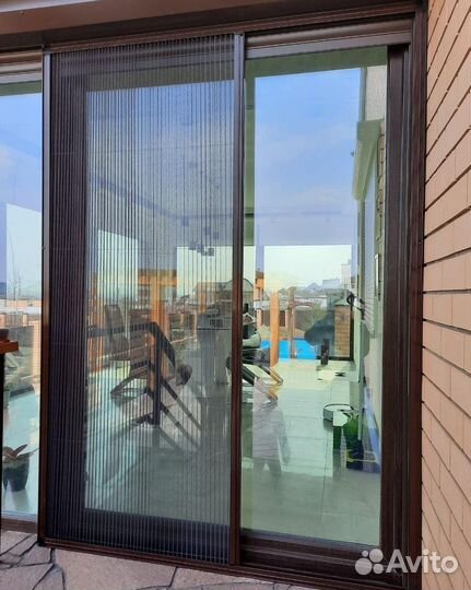 Сетка гармошка плиссе