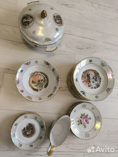 Сервиз столовый Мадонна гдр