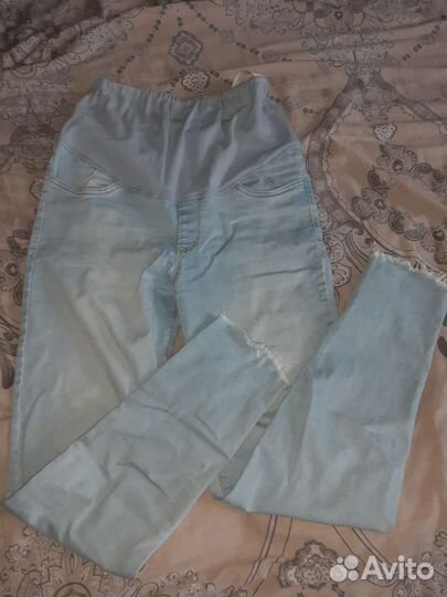 Джинсы для беременных 48