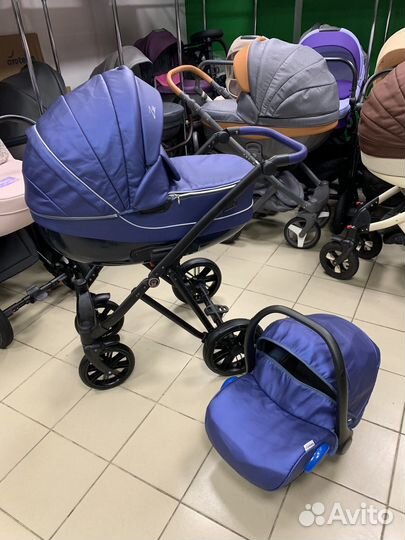 Коляска camarelo + автолюлька